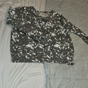 Sundry Black and White Sweatshirt